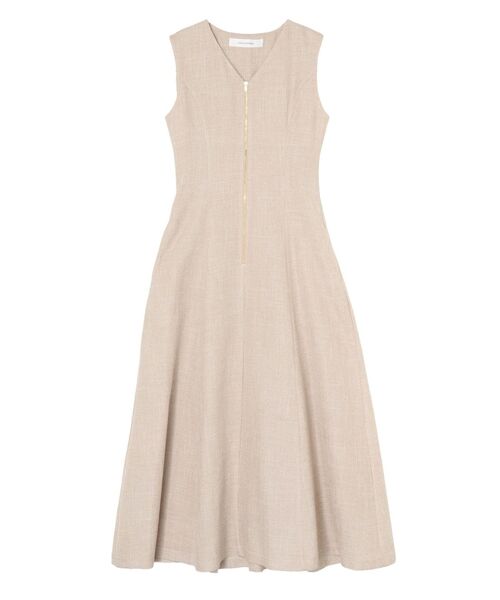 LAGUNAMOON（ラグナムーン）の「フロントZIPミックスカラーワンピース（ワンピース・レディース・ブラウン/ベージュ/ミント/ブラック/ライトブルー・MEDIUM/SMALL）」の14枚目の写真