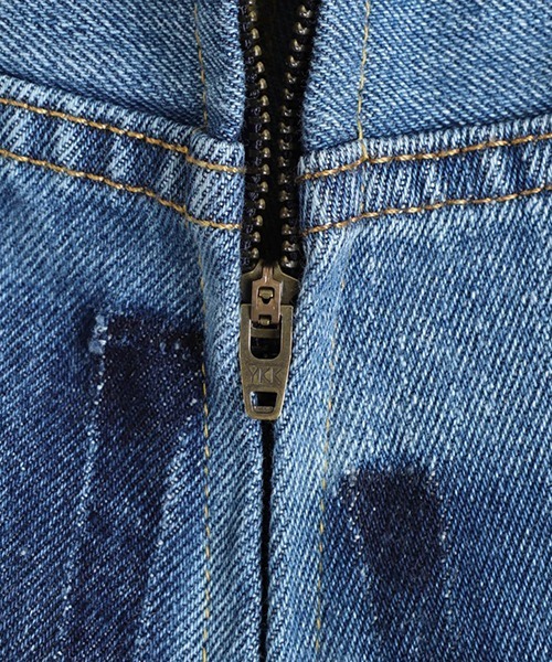 77circa（ナナナナサーカ）の「77circa / ナナナナサーカ：【レディース】circa make long denim skirt[span100]：ccbs-06[DEA]（デニムパンツ・レディース・インディゴブルー・28/26）」の3枚目の写真