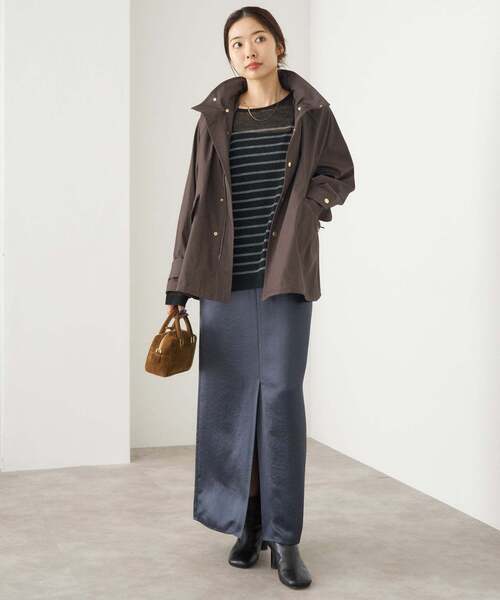 セール】《一部カラーWEB限定》ボンディングフーデッドブルゾン