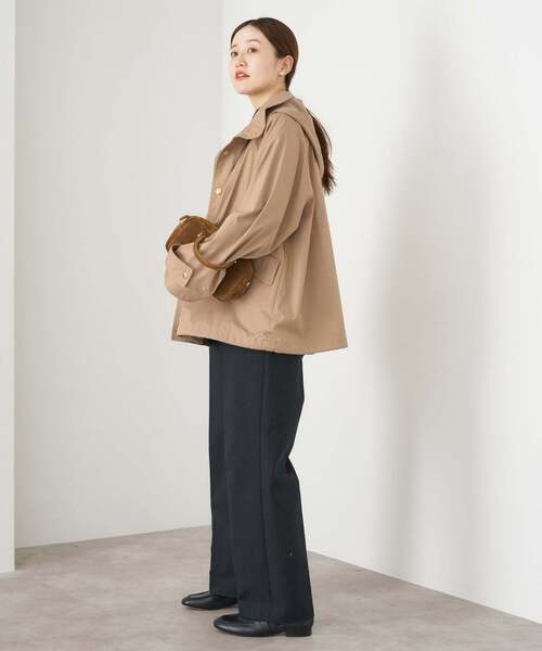 一部カラーWEB限定》ボンディングフーデッドブルゾン（その他