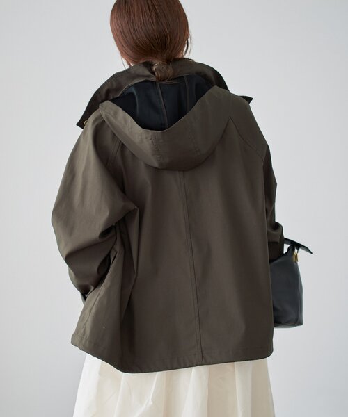 【美品】IENA  イエナ ボンディングブルゾン ジャケットグレー F IENA｜《一部カラーWEB限定/予約》ボンディングフーデッド
