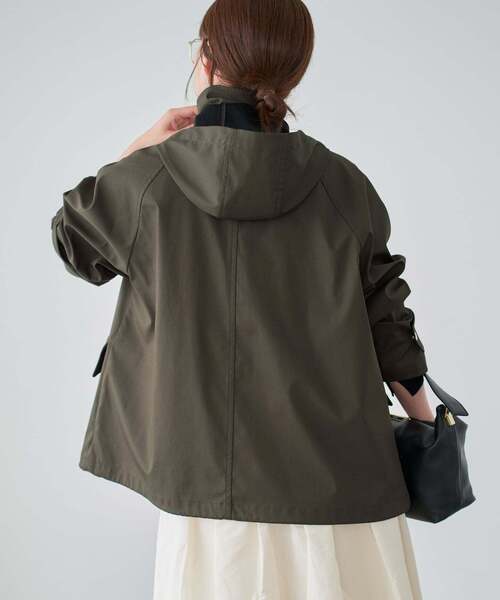 一部カラーWEB限定》ボンディングフーデッドブルゾン（その他