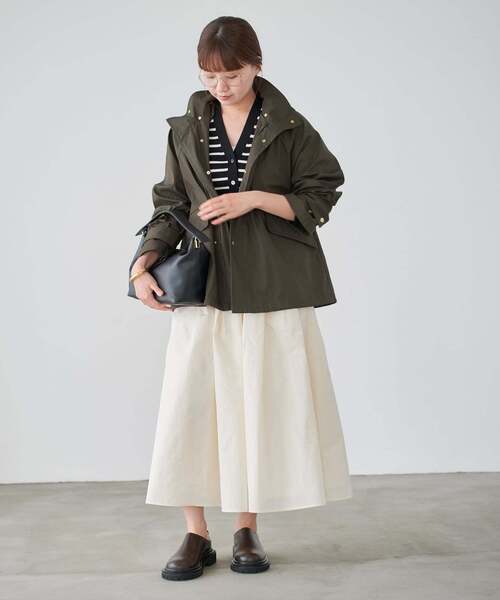 一部カラーWEB限定》ボンディングフーデッドブルゾン（その他アウター