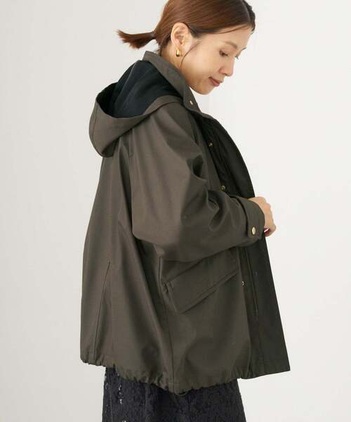 セール】《一部カラーWEB限定》ボンディングフーデッドブルゾン