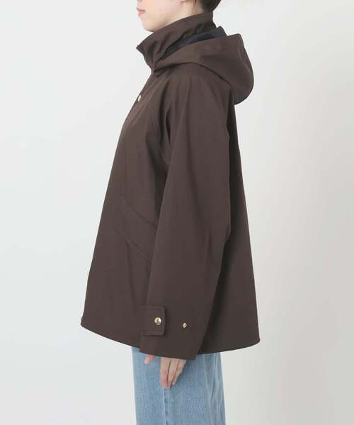 IENA（イエナ）の「《一部カラーWEB限定》ボンディングフーデッドブルゾン（その他アウター・レディース・カーキ/ブラウン/ベージュ・38/36）」の16枚目の写真