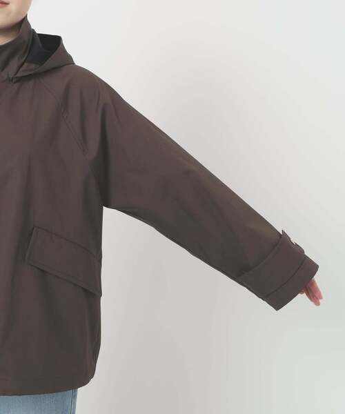 IENA（イエナ）の「《一部カラーWEB限定》ボンディングフーデッドブルゾン（その他アウター・レディース・カーキ/ブラウン/ベージュ・38/36）」の19枚目の写真