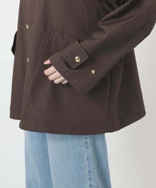 一部カラーWEB限定》ボンディングフーデッドブルゾン（その他アウター