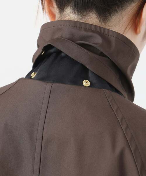 IENA（イエナ）の「《一部カラーWEB限定》ボンディングフーデッドブルゾン（その他アウター・レディース・カーキ/ブラウン/ベージュ・38/36）」の6枚目の写真