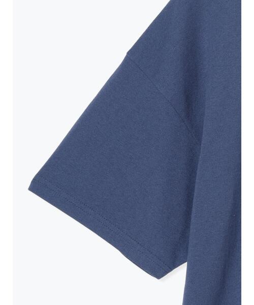 ehka sopo（エヘカソポ）の「フォトプリントオーバーシルエットTシャツ（Tシャツ/カットソー・レディース・チャコールグレー/ブルー/オフホワイト/グリーン・F）」の20枚目の写真