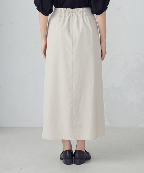 COMME CA ISM（コムサイズム）の「ベルテッド Ａラインスカート（スカート・レディース・カーキ/ブラック/グレイッシュベージュ・MEDIUM/LARGE）」の16枚目の写真