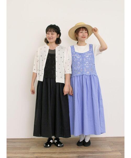 新品タグ付き/SamansaMos2/かぎ針編み風ビスチェワンピース/Sサイズ かぎ針編み風ビスチェワンピース samansamos2 完売商品 - メルカリ