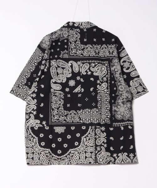 MIYAGI HIDETAKA bandanna shirt 刺繍 MIYAGIHIDETAKA BANDANA S/S SHIRT 【公式通販】