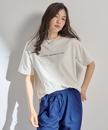 オーガビッツロゴテールTシャツ