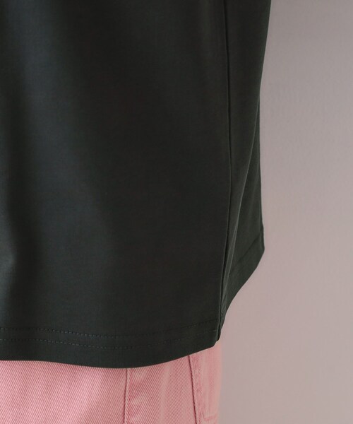 OPAQUE.CLIP(オペークドットクリップ)の「ロゴプリントTシャツ【洗濯機洗い可】(Tシャツ/カットソー・レディース・ホワイト/ダークグレー/ネイビー・00)」の21枚目の写真