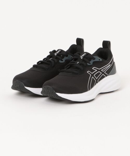 ASICS(アシックス)の「ASICS アシックス 22-25 LAZERBEAM MO 22-25 レーザービーム MO 1154A212-001 BLK/WHT(スニーカー・キッズ・ブラック・25.0cm/24.5cm/24.0cm/23.5cm/23.0cm/22.5cm/22.0cm)」の1枚目の写真