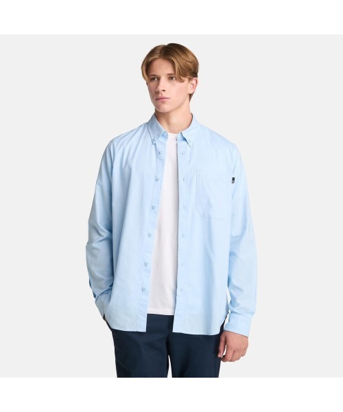 セール】長袖 ヤーンダイ オックスフォード シャツ メンズ（シャツ