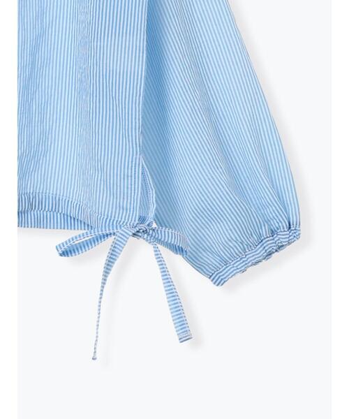 Te chichi TERRASSE（テチチテラス）の「シアーストライプシャツフーディ（シャツ/ブラウス・レディース・ブルー/グレー/ピンク・F）」の20枚目の写真