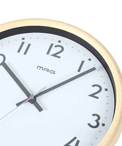 その他セレクト(ソノタセレクト)の「MAG 電波壁掛け時計トルテ(掛け時計・レディース・ブラウン/ベージュ・FREE)」の6枚目の写真