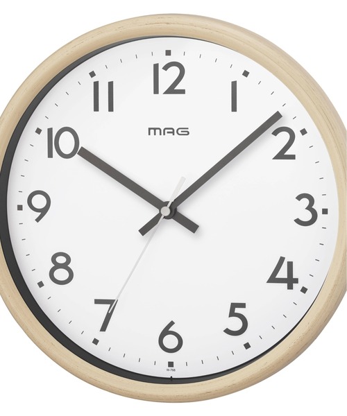 その他セレクト(ソノタセレクト)の「MAG 電波壁掛け時計トルテ(掛け時計・レディース・ブラウン/ベージュ・FREE)」の9枚目の写真