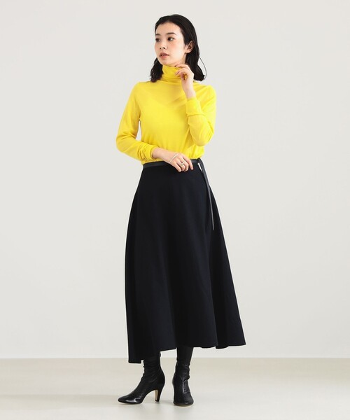セール】【1/15再値下げ】AK+1 / ウール ソリッド フレアスカート