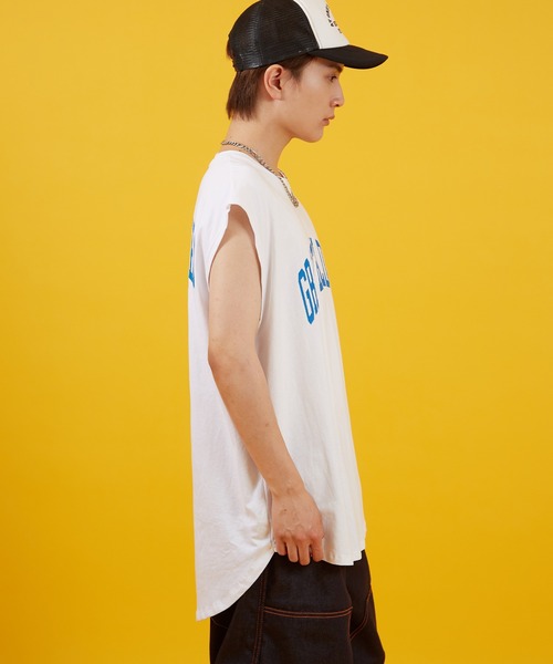 Grateful Dead（グレイトフルデッド）の「【GRATEFUL DEAD】オーバーサイズ プリント ノースリーブTシャツ（タンクトップ・メンズ・ホワイト/ブラック系/ホワイト系・MEDIUM/LARGE/X-LARGE）」の13枚目の写真