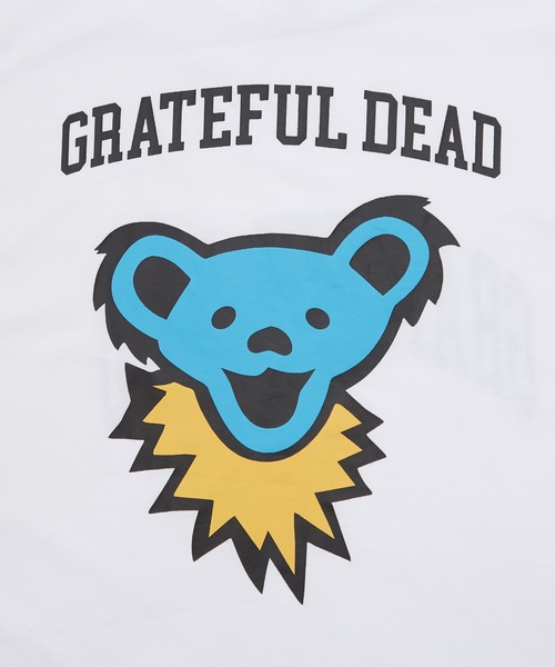 Grateful Dead（グレイトフルデッド）の「【GRATEFUL DEAD】オーバーサイズ プリント ノースリーブTシャツ（タンクトップ・メンズ・ホワイト/ブラック系/ホワイト系・MEDIUM/LARGE/X-LARGE）」の4枚目の写真