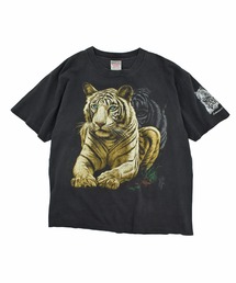 【USED】90’s ONITA “WhiteTiger” アニマル Tシャツ