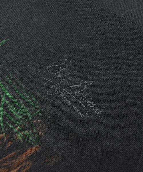 LABORATORY R(ラボラトリーアール)の「【USED】90’s ONITA “WhiteTiger” アニマル Tシャツ(Tシャツ/カットソー・メンズ・ブラック・LARGE)」の6枚目の写真