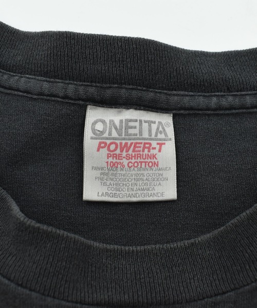 LABORATORY R(ラボラトリーアール)の「【USED】90’s ONITA “WhiteTiger” アニマル Tシャツ(Tシャツ/カットソー・メンズ・ブラック・LARGE)」の7枚目の写真