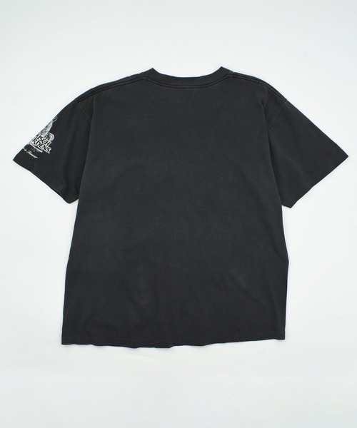 LABORATORY R(ラボラトリーアール)の「【USED】90’s ONITA “WhiteTiger” アニマル Tシャツ(Tシャツ/カットソー・メンズ・ブラック・LARGE)」の2枚目の写真