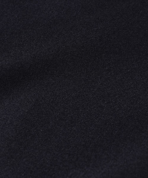 CULLNI（クルニ）の「Wool Melton Tie Locken Long Chester Coat（チェスターコート・メンズ・ネイビー/ブラック・2/1/0）」の10枚目の写真