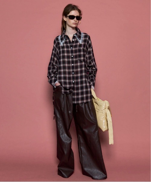 MAISON SPECIAL（メゾンスペシャル）の「2way Attachment Lace Shirt