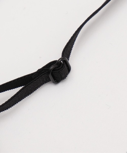 Figments（フィグメンツ）の「メタルバッジサイドフリルキャミ（キャミソール・レディース・ホワイト/ブラック・FREE）」の18枚目の写真