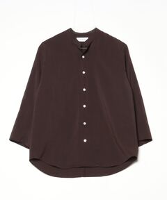 【CINOH/チノ】アセテートサテンハーフスリーブシャツ CINOH（チノ）の「【CINOH/チノ】ACETATE SATIN HALF SLEEVE