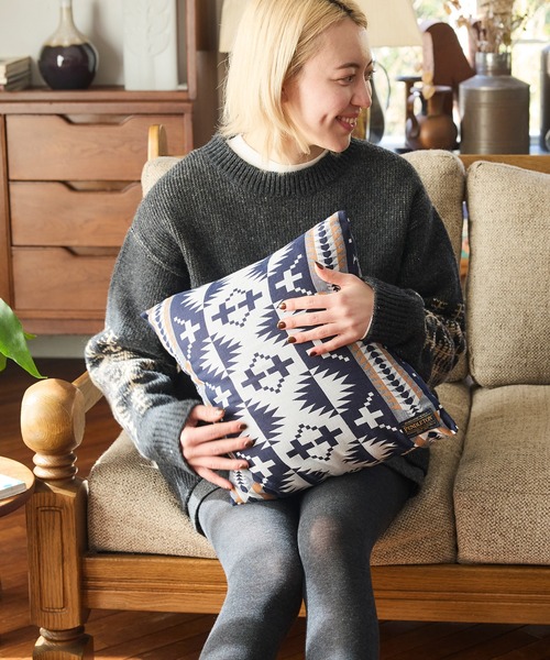 PENDLETON/ペンドルトン ジャガード トリプルガーゼ クッションカバー