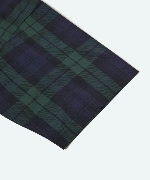 penguin BY MUNSINGWEAR（ペンギン バイ マンシングウェア）の「UTILITY SHORT SLEEVE CHECK JACKET　半袖チェックシャツゴルフウェア（Tシャツ/カットソー・メンズ・ネイビー・L/M/XL）」の5枚目の写真