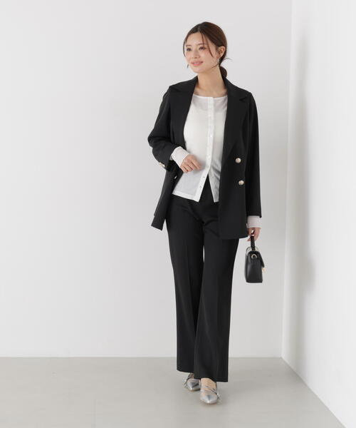 PROPORTION BODY DRESSING（プロポーションボディドレッシング）の「美ラインフレアパンツ / 1215230806（その他パンツ・レディース・ブラウン/ベージュ/ブラック・SMALL/MEDIUM）」の6枚目の写真