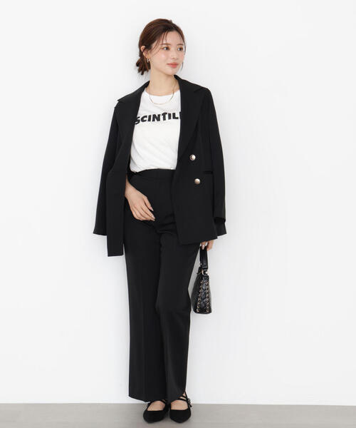 PROPORTION BODY DRESSING（プロポーションボディドレッシング）の「美ラインフレアパンツ / 1215230806（その他パンツ・レディース・ブラウン/ベージュ/ブラック・SMALL/MEDIUM）」の9枚目の写真