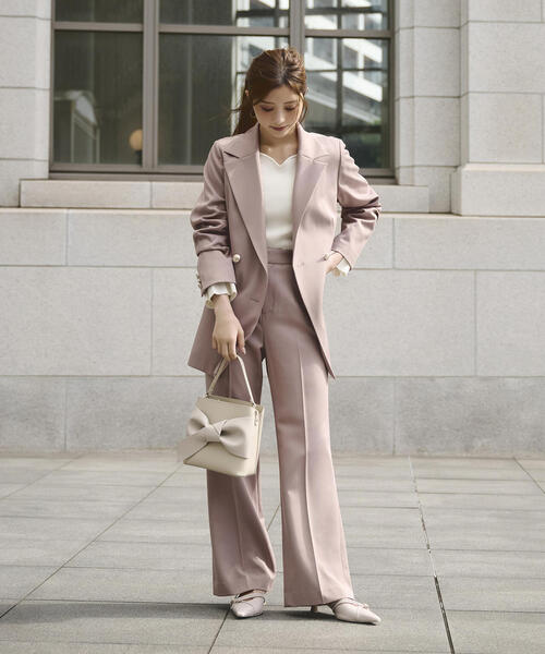 PROPORTION BODY DRESSING（プロポーションボディドレッシング）の「美ラインフレアパンツ / 1215230806（その他パンツ・レディース・ブラウン/ベージュ/ブラック・SMALL/MEDIUM）」の15枚目の写真