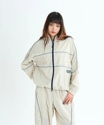 ROXY（ロキシー）の「HAVING FUN JACKET/ロキシー撥水加工ドローコード付きナイロンジャケット・ブルゾン（ブルゾン）」