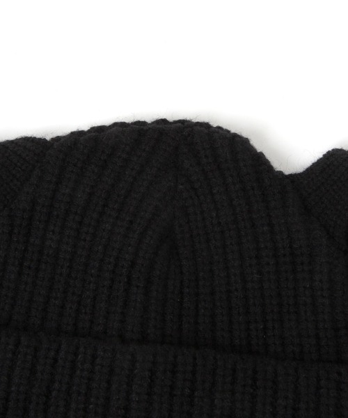 repipi armario（レピピ アルマリオ）の「ウサミミワッチ（ニットキャップ/ビーニー・キッズ・ホワイト/ブラック・FREE）」の13枚目の写真