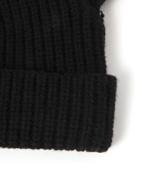 repipi armario（レピピ アルマリオ）の「ウサミミワッチ（ニットキャップ/ビーニー・キッズ・ホワイト/ブラック・FREE）」の15枚目の写真