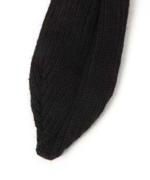 repipi armario（レピピ アルマリオ）の「ウサミミワッチ（ニットキャップ/ビーニー・キッズ・ホワイト/ブラック・FREE）」の18枚目の写真