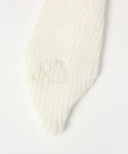 repipi armario（レピピ アルマリオ）の「ウサミミワッチ（ニットキャップ/ビーニー・キッズ・ホワイト/ブラック・FREE）」の22枚目の写真