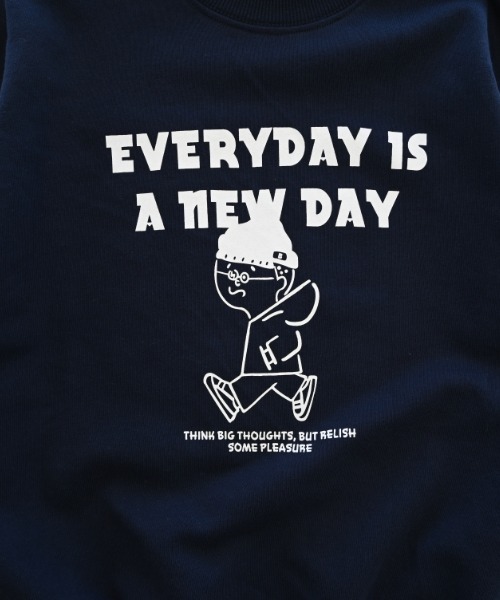 jeans-b（ジーンズベー）の「jeans-b/ジーンズベー EVERYDAY　トレーナー（スウェット・キッズ・ネイビー/サンドベージュ/ブラック・140cm/130cm/160cm/150cm）」の21枚目の写真