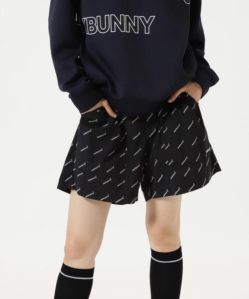 Jack Bunny!!(ジャックバニー)の「【Jack Bunny!!】ナイロンタフタ ショートパンツ(その他パンツ・レディース・ブラック/カーキ・MEDIUM/LARGE/SMALL)」の1枚目の写真