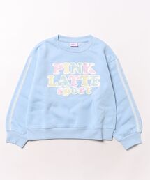 PINK-latte（ピンクラテ）の「PINK-late SPORT/ピンクラテスポーツ　袖レーステープスウェットクルー（スウェット）」