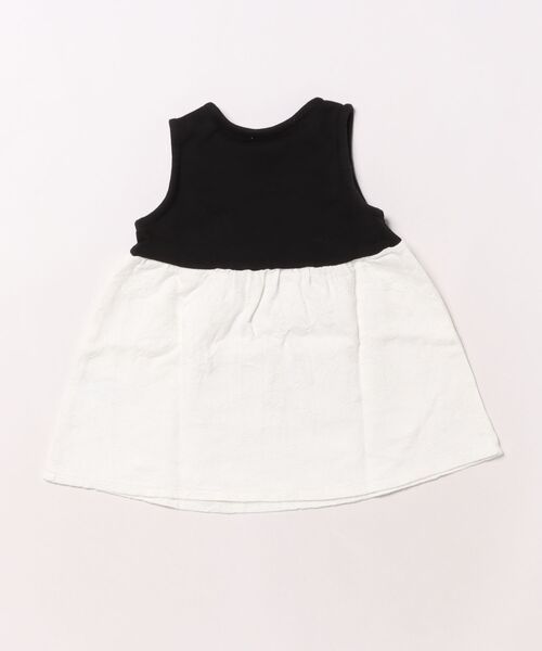 RAGMART（ラグマート）の「切り替えジャンパースカート（ジャンパースカート・キッズ・ネイビー/オフホワイト・80ｃｍ/90cm/70cm）」の3枚目の写真