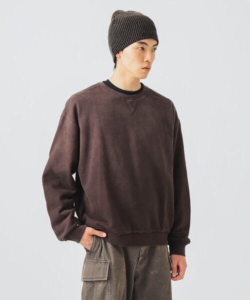 visvim(ビズヴィム） 裏毛製クルーネック3/4スリーブスウェットシャツ visvim(ビズヴィム） 裏毛製クルーネック3/4スリーブスウェットシャツ