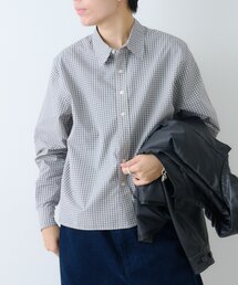 【UNISEX/2サイズ展開】ショートレングスチェックシャツ
